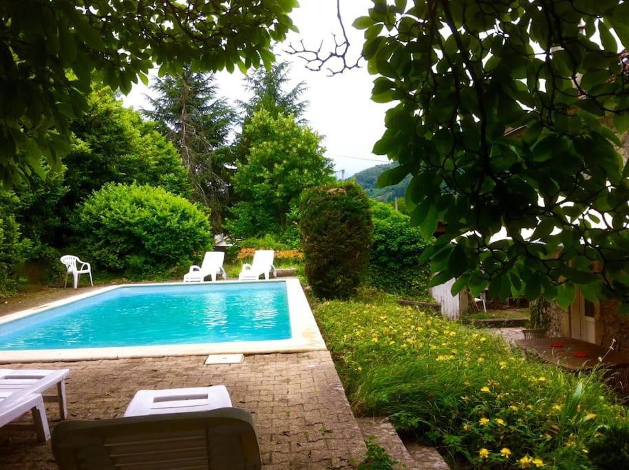 Grande Maison Familiale En Pierres Sud Ardeche Lalevade-d'Ardeche Ngoại thất bức ảnh