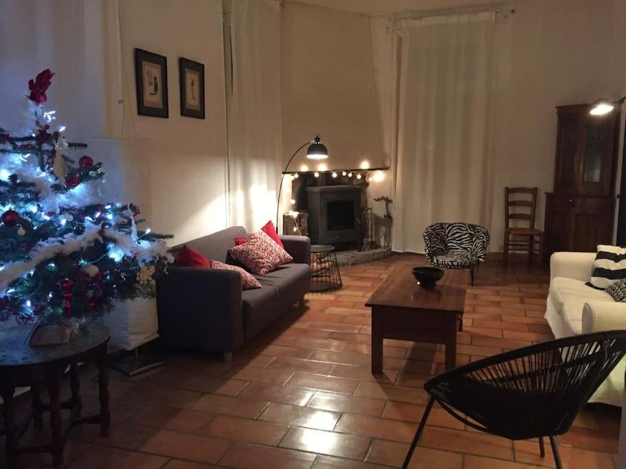 Grande Maison Familiale En Pierres Sud Ardeche Lalevade-d'Ardeche Ngoại thất bức ảnh